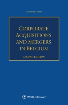 Corporate Acquisitions and Mergers in Belgium