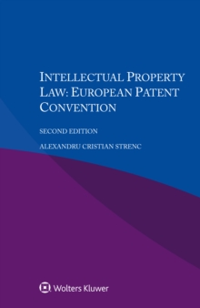 Intellectual Property Law: European Patent Convention