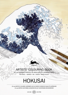Hokusai : Artists' Colouring Book, Paperback Book Hokusai : Artists' Colouring Book, Paperback Book