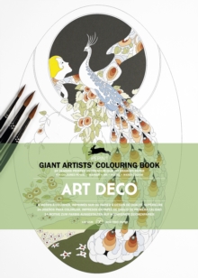 Art Deco : Giant Artists' Colouring Book, Paperback Book Art Deco : Giant Artists' Colouring Book, Paperback Book