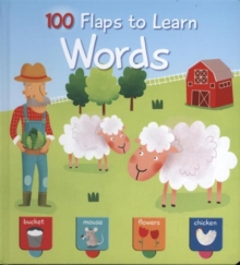 100 FLAPS TO LEARN WORDS, Hardback Book 100 FLAPS TO LEARN WORDS, Hardback Book