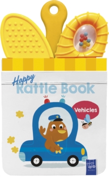 Happy Rattle Book : Vehicles