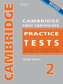 Cambridge First Certificate Practice Tests - Teacher's Book 2, Paperback Book Cambridge First Certificate Practice Tests - Teacher's Book 2, Paperback Book