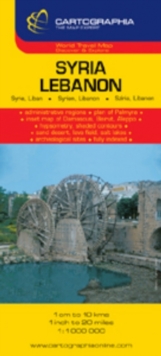 Syria, Lebanon, Sheet map, folded Book Syria, Lebanon, Sheet map, folded Book