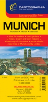 Munich, Sheet map, folded Book Munich, Sheet map, folded Book