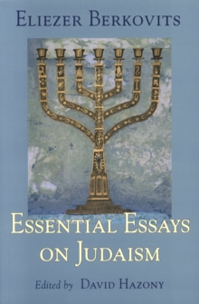Essential Essays on Judaism, Paperback / softback Book Essential Essays on Judaism, Paperback / softback Book