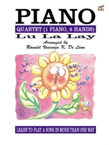 Piano Quartet Variations on Lu La Lay, Sheet music Book Piano Quartet Variations on Lu La Lay, Sheet music Book
