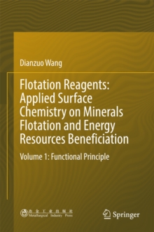 Flotation Reagents: Applied Surface Chemistry on Minerals Flotation and Energy Resources Beneficiation : Volume 1: Functional Principle