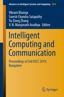 Intelligent Computing and Communication : Proceedings of 3rd ICICC 2019, Bangalore