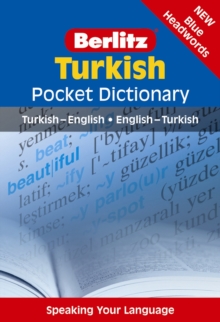 Berlitz: Turkish Pocket Dictionary, Paperback Book Berlitz: Turkish Pocket Dictionary, Paperback Book