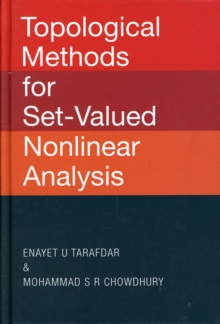 Topological Methods for Set-Valued Nonlinear Analysis, Hardback Book Topological Methods for Set-Valued Nonlinear Analysis, Hardback Book