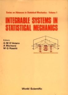 Integrable Systems In Statistical Mechanics