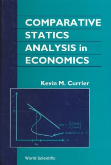 Comparative Statics Analysis In Economics