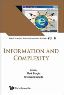Information and Complexity, Hardback Book Information and Complexity, Hardback Book