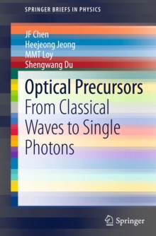 Optical Precursors : From Classical Waves to Single Photons