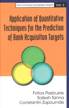 Application Of Quantitative Techniques For The Prediction Of Bank Acquisition Targets