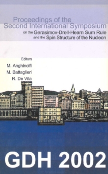 Gdh 2002, Proceedings Of The Second International Symposium On The Gerasimov-drell-hearn Sum Rule And The Spin Structure Of The Nucleon