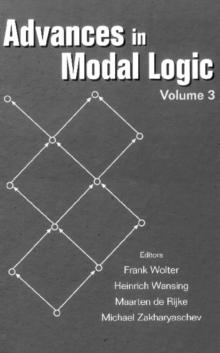 Advances In Modal Logic, Volume 3