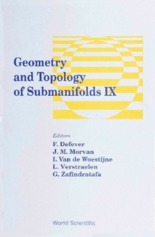 Geometry And Topology Of Submanifolds Ix