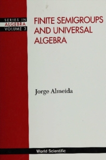 Finite Semigroups And Universal Algebra