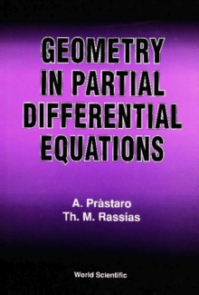 Geometry In Partial Differential Equations