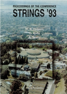 Strings '93 - Proceedings Of The Conference