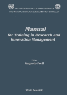 Manual For Training In Research And Innovation Management - Proceedings Of The Second International Course On Research And Innovation Management