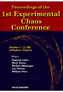 Proceedings Of The 1st Experimental Chaos Conference