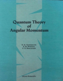 Quantum Theory Of Angular Momemtum