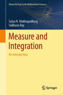 Measure And Integration : An Introduction