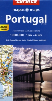 Portugal, Sheet map, folded Book Portugal, Sheet map, folded Book