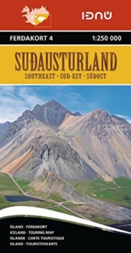 Iceland Southeast, Sheet map, folded Book Iceland Southeast, Sheet map, folded Book