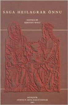 Saga Heilagrar Onnu, Paperback Book Saga Heilagrar Onnu, Paperback Book