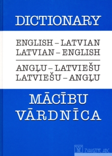 English-Latvian and Latvian-English Dictionary, Paperback Book English-Latvian and Latvian-English Dictionary, Paperback Book