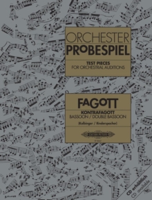 TEST PIECES FOR ORCHESTRAL AUDITIONS, Paperback Book TEST PIECES FOR ORCHESTRAL AUDITIONS, Paperback Book