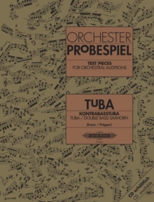 TEST PIECES FOR ORCHESTRAL AUDITIONS, Paperback Book TEST PIECES FOR ORCHESTRAL AUDITIONS, Paperback Book