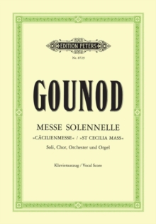 Messe solennelle "St Cecilia Mass" (Vocal Score)