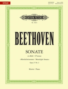 Piano Sonata No. 14 in C-sharp minor Op. 27, No. 2 (Moonlight Sonata)