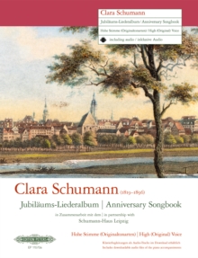 CLARA SCHUMANN ANNIVERSARY SONGBOOK, Paperback Book CLARA SCHUMANN ANNIVERSARY SONGBOOK, Paperback Book