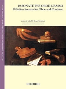 10 SONATE PER OBOE E BASSO, Paperback Book 10 SONATE PER OBOE E BASSO, Paperback Book