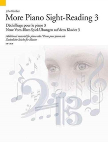 MORE PIANO SIGHTREADING 3 VOL 3, Paperback Book MORE PIANO SIGHTREADING 3 VOL 3, Paperback Book