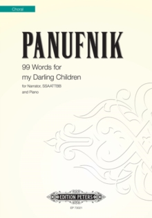 99 WORDS FOR MY DARLING CHILDREN, Paperback Book 99 WORDS FOR MY DARLING CHILDREN, Paperback Book