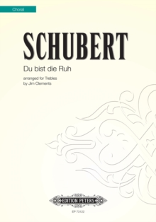 DU BIST DIE RUH UPPER VOICE CHOIR, Paperback Book DU BIST DIE RUH UPPER VOICE CHOIR, Paperback Book