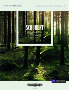 SCHUBERT IMPROMPTU IN G FLAT MAJOR, Paperback Book SCHUBERT IMPROMPTU IN G FLAT MAJOR, Paperback Book