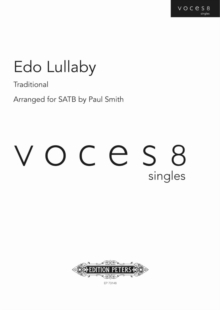 EDO LULLABY SATB, Paperback Book EDO LULLABY SATB, Paperback Book
