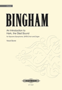 INTRODUCTION TO HARK THE GLAD SOUND VOCA, Paperback Book INTRODUCTION TO HARK THE GLAD SOUND VOCA, Paperback Book