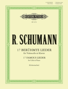 17 Famous Lieder for Cello & Piano