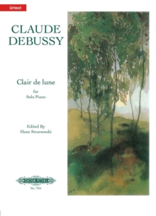 CLAIR DE LUNE FROM SUITE BERGAMASQUE, Paperback Book CLAIR DE LUNE FROM SUITE BERGAMASQUE, Paperback Book