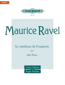 LE TOMBEAU DE COUPERIN, Paperback Book LE TOMBEAU DE COUPERIN, Paperback Book