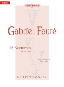 13 NOCTURNES, Paperback Book 13 NOCTURNES, Paperback Book